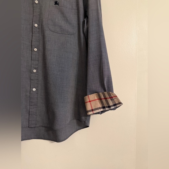 BURBERRY Button Down Shirt SIZE: XL - Picture 5 of 8
